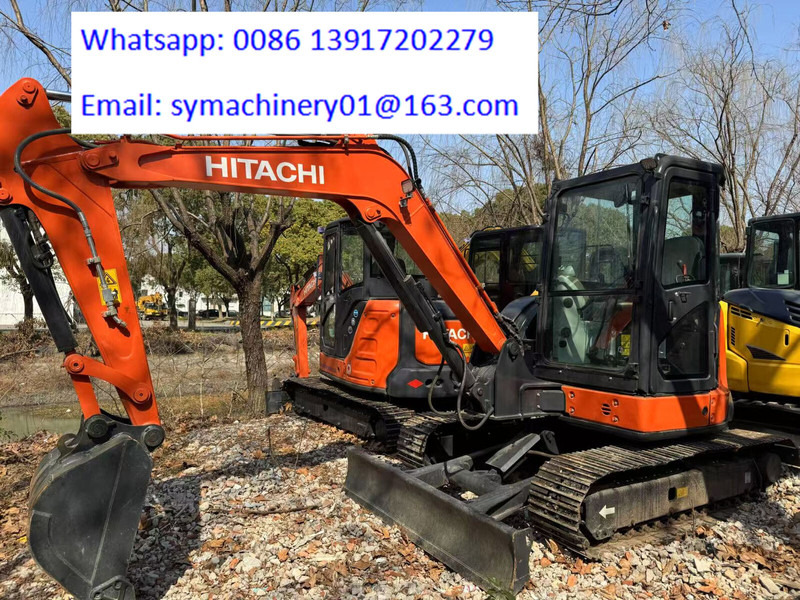 Hitachi ZX55 - Mini escavadeira: foto 1 Hitachi ZX55 - Mini escavadeira: foto 1