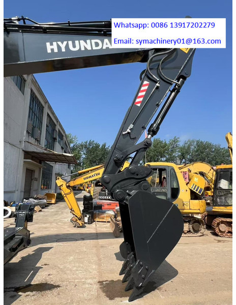 Escavadeira de rodas Hyundai R210W-9S: foto 7