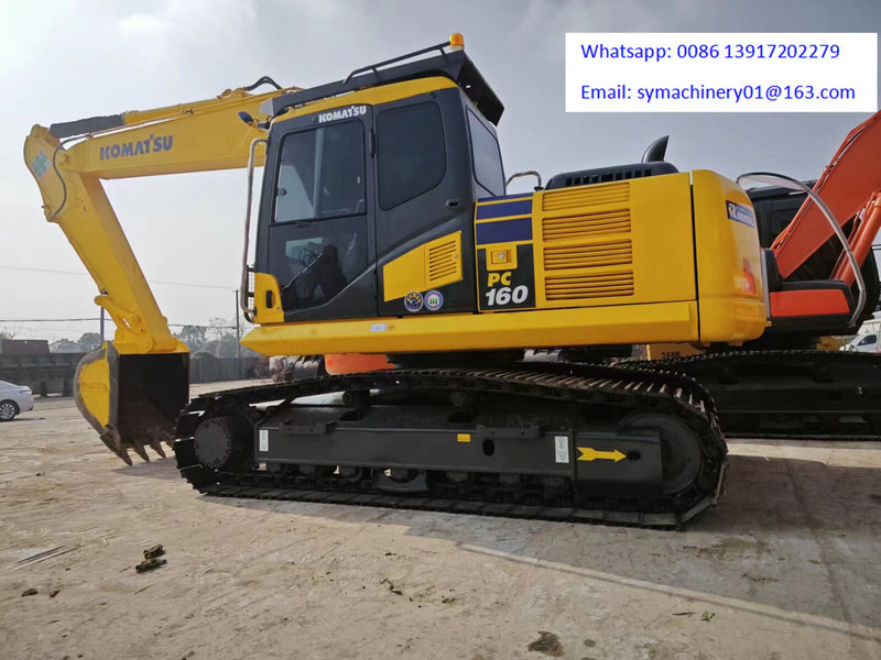 Komatsu PC160 - Escavadora de rastos: foto 1 Komatsu PC160 - Escavadora de rastos: foto 1