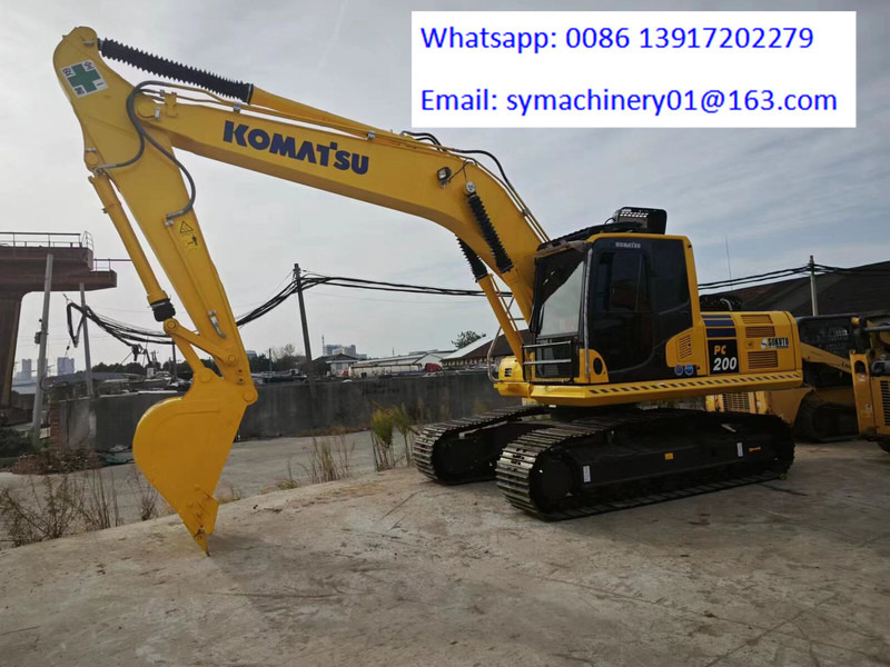 Komatsu PC200-8N1 - Escavadora de rastos: foto 1 Komatsu PC200-8N1 - Escavadora de rastos: foto 1