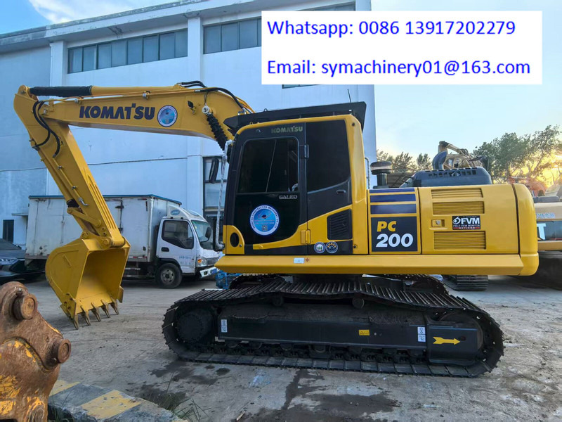 Komatsu PC200 - Escavadora de rastos: foto 1 Komatsu PC200 - Escavadora de rastos: foto 1