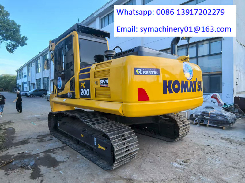 Komatsu PC200 - Escavadora de rastos: foto 2 Komatsu PC200 - Escavadora de rastos: foto 2