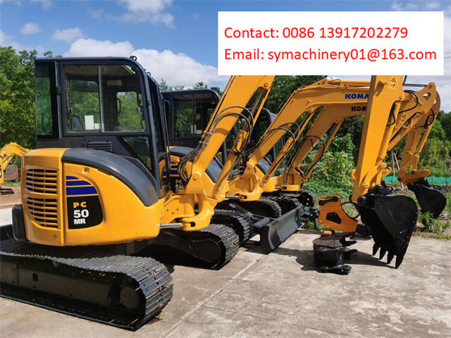 Komatsu PC50 - Mini escavadeira: foto 5 Komatsu PC50 - Mini escavadeira: foto 5