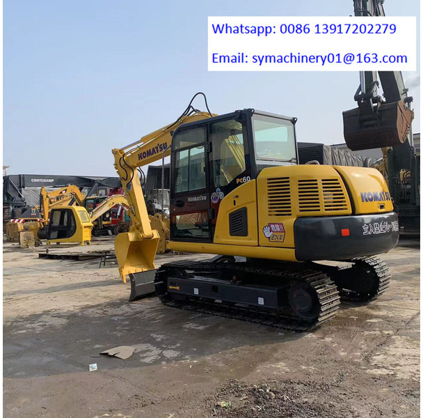 Komatsu PC60-8 - Mini escavadeira: foto 3 Komatsu PC60-8 - Mini escavadeira: foto 3