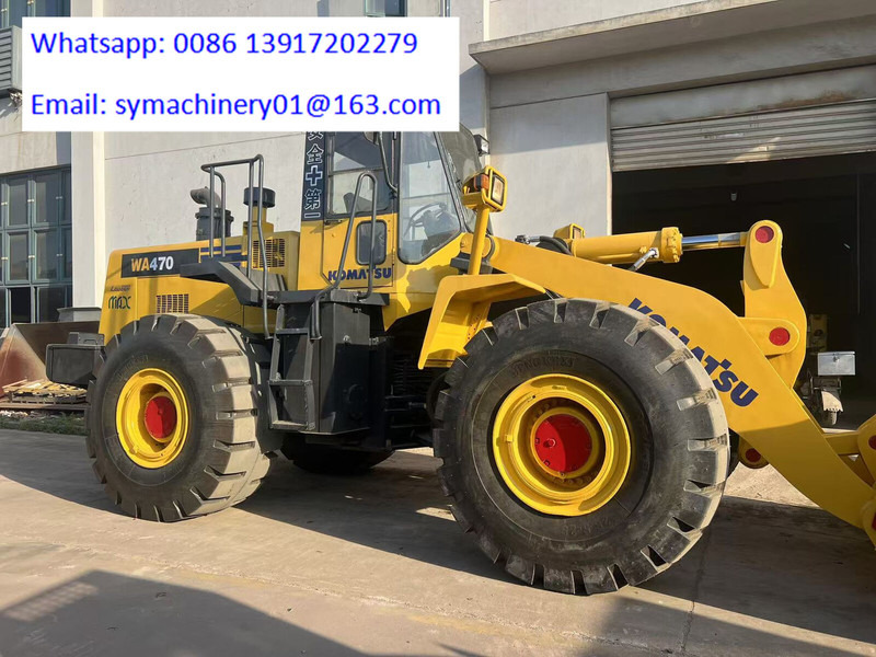 Komatsu WA470 KOMATSU WA470-3 WA470-3 WA380-3 WA380-6 WA320-3 WA320 - Carregadeira de rodas: foto 1 Komatsu WA470 KOMATSU WA470-3 WA470-3 WA380-3 WA380-6 WA320-3 WA320 - Carregadeira de rodas: foto 1