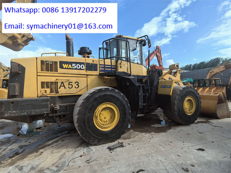 Komatsu WA500-6 WA500 WA600 WA470 - Carregadeira de rodas: foto 1 Komatsu WA500-6 WA500 WA600 WA470 - Carregadeira de rodas: foto 1