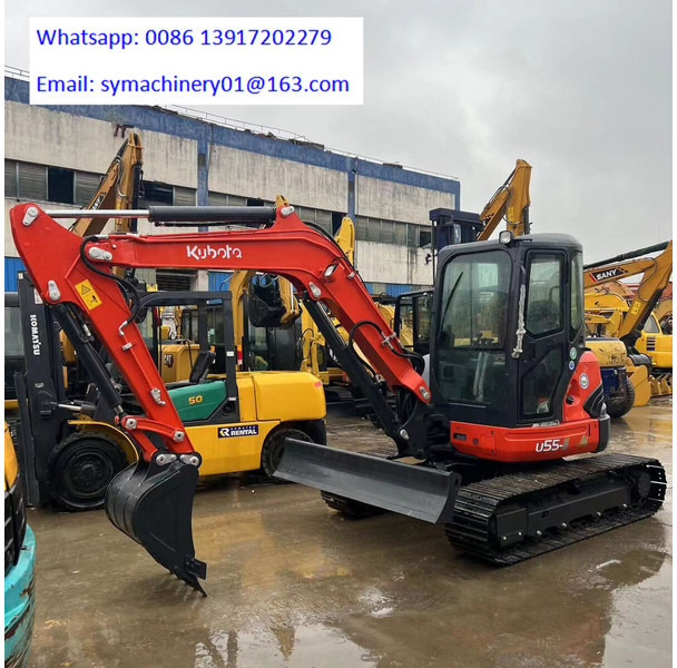 Kubota U55-5 - Mini escavadeira: foto 1 Kubota U55-5 - Mini escavadeira: foto 1