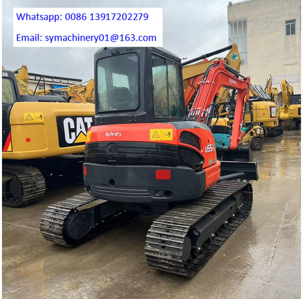 Kubota U55-5 - Mini escavadeira: foto 2 Kubota U55-5 - Mini escavadeira: foto 2