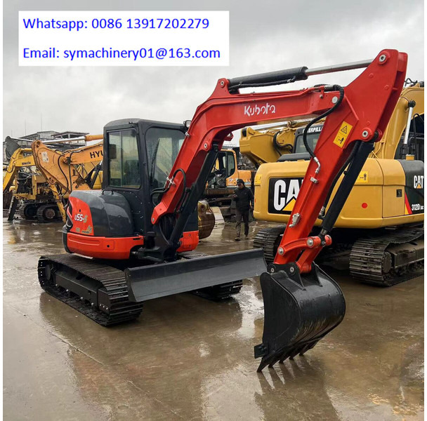 Kubota U55-5 - Mini escavadeira: foto 4 Kubota U55-5 - Mini escavadeira: foto 4