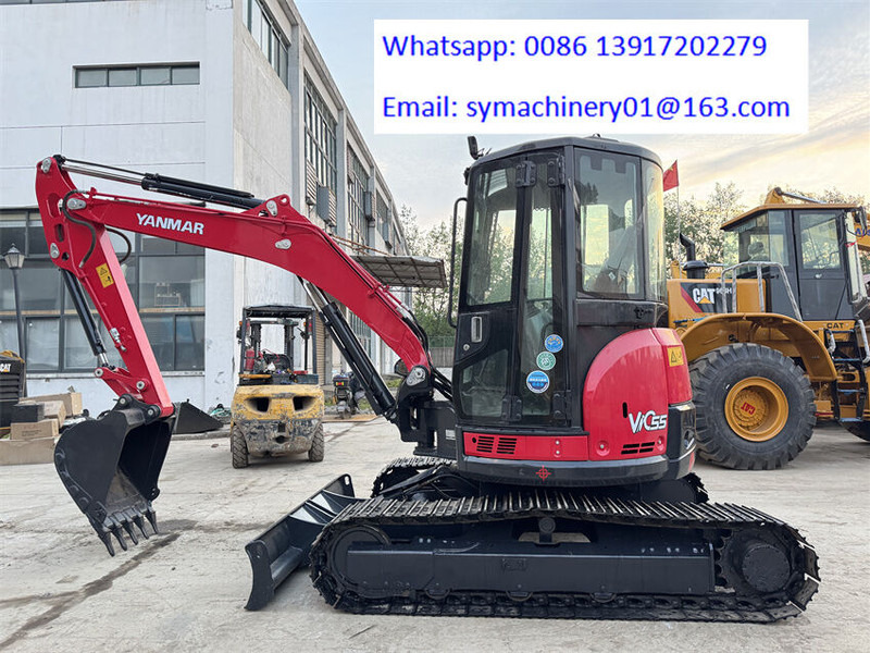 Mini escavadeira Yanmar Vio 55: foto 11