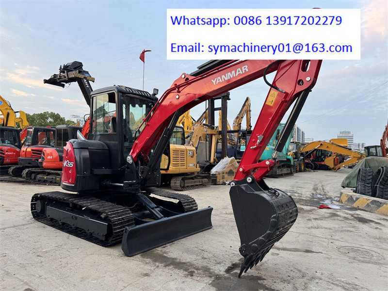 Mini escavadeira Yanmar Vio 55: foto 12