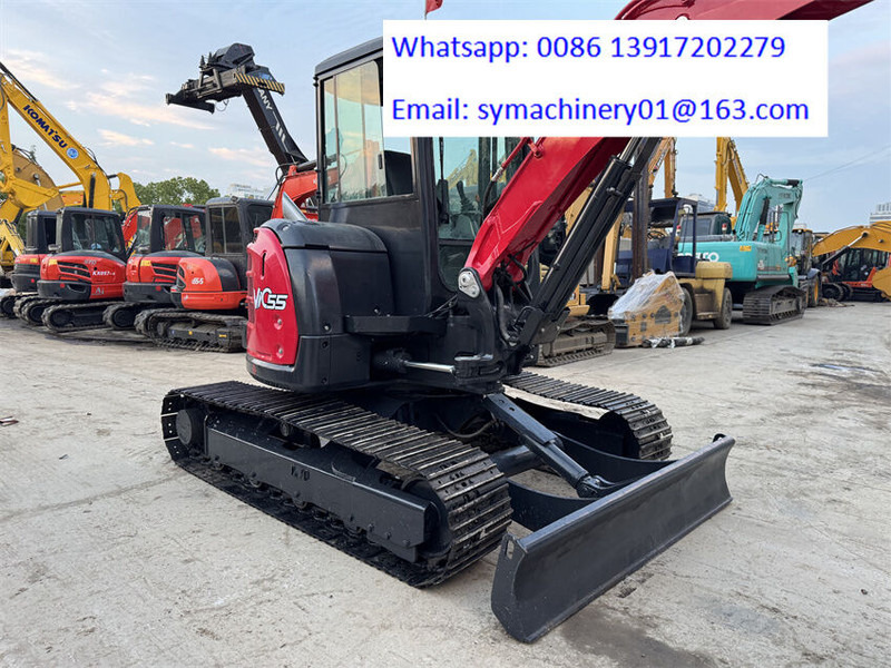 Mini escavadeira Yanmar Vio 55: foto 8