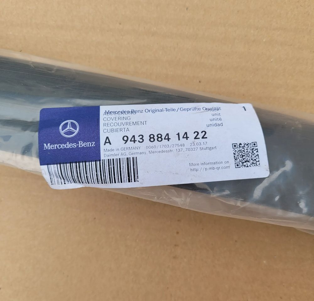 LISTWA BOCZNA MERCRDES ACTROS NOWY ORYGINAŁ A9438841422 CHWALIM116 - Carroceria e exterior de Caminhão: foto 2 LISTWA BOCZNA MERCRDES ACTROS NOWY ORYGINAŁ A9438841422 CHWALIM116 - Carroceria e exterior de Caminhão: foto 2