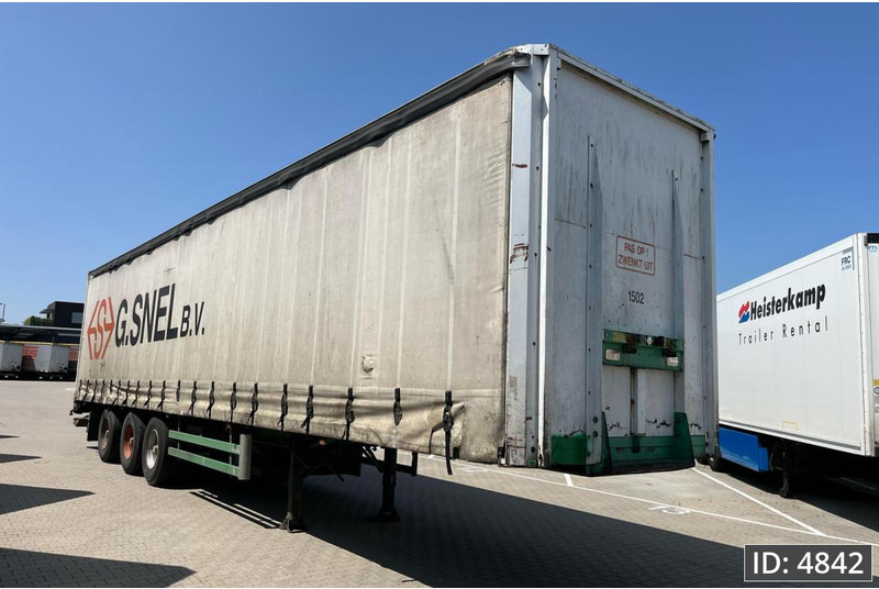 Burg BPO 12-27 / Hard roof / Hard wooden floor / Lift axle - Semi-reboque de lona: foto 4 Burg BPO 12-27 / Hard roof / Hard wooden floor / Lift axle - Semi-reboque de lona: foto 4
