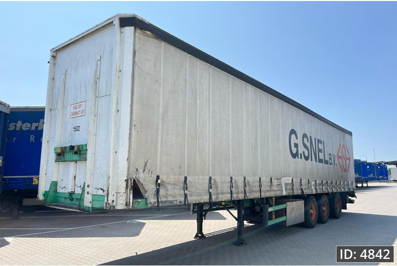 Burg BPO 12-27 / Hard roof / Hard wooden floor / Lift axle - Semi-reboque de lona: foto 1 Burg BPO 12-27 / Hard roof / Hard wooden floor / Lift axle - Semi-reboque de lona: foto 1