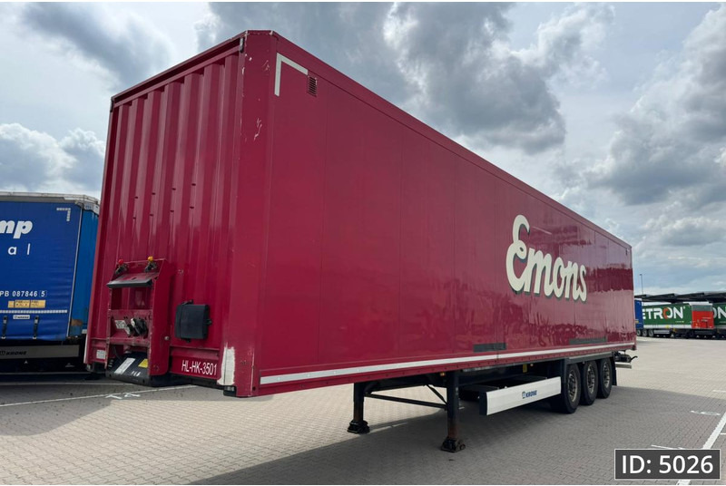 Krone SD / Disk brakes / Double stock - Semireboque furgão: foto 1 Krone SD / Disk brakes / Double stock - Semireboque furgão: foto 1