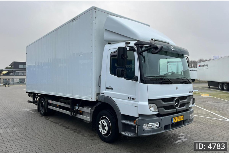 Mercedes-Benz Atego 1218 Day Cab, Euro 5, BDF / EPS automatic / standklima / DHOLLANDIA 2000KG - Caminhão transportador de contêineres/ Caixa móvel: foto 4 Mercedes-Benz Atego 1218 Day Cab, Euro 5, BDF / EPS automatic / standklima / DHOLLANDIA 2000KG - Caminhão transportador de contêineres/ Caixa móvel: foto 4