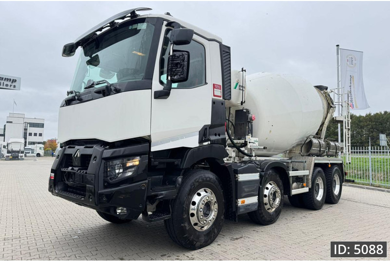 Renault C480 Day Cab, Euro 6, 8x4 / Full steel / 9m3 / TOP!! - Caminhão betoneira: foto 1 Renault C480 Day Cab, Euro 6, 8x4 / Full steel / 9m3 / TOP!! - Caminhão betoneira: foto 1
