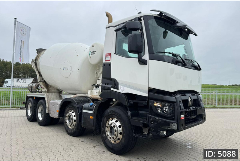 Renault C480 Day Cab, Euro 6, 8x4 / Full steel / 9m3 / TOP!! - Caminhão betoneira: foto 4 Renault C480 Day Cab, Euro 6, 8x4 / Full steel / 9m3 / TOP!! - Caminhão betoneira: foto 4