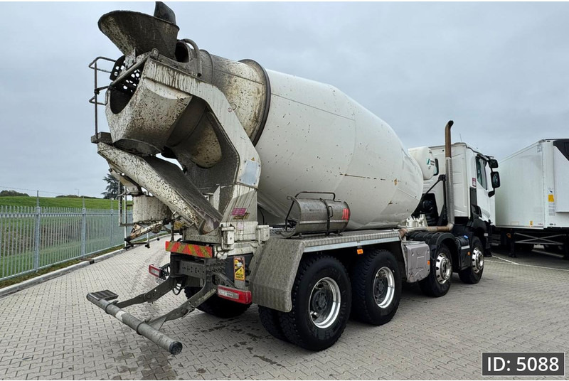 Renault C480 Day Cab, Euro 6, 8x4 / Full steel / 9m3 / TOP!! - Caminhão betoneira: foto 3 Renault C480 Day Cab, Euro 6, 8x4 / Full steel / 9m3 / TOP!! - Caminhão betoneira: foto 3