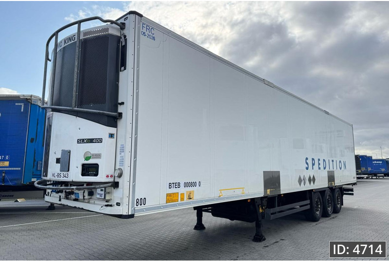 Schmitz Cargobull Thermo king SLXe400 / Double stock / Huckepack / 4 pcs - Semireboque frigorífico: foto 1 Schmitz Cargobull Thermo king SLXe400 / Double stock / Huckepack / 4 pcs - Semireboque frigorífico: foto 1
