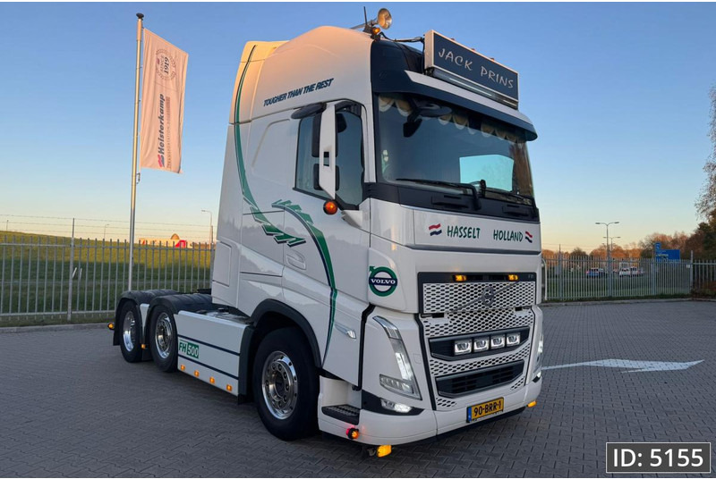 Volvo FH 500 Globetrotter XL, Euro 6, 6x2 / Sliding 5th wheel / Alcoa / Leather / TOP! - Tractor: foto 5 Volvo FH 500 Globetrotter XL, Euro 6, 6x2 / Sliding 5th wheel / Alcoa / Leather / TOP! - Tractor: foto 5