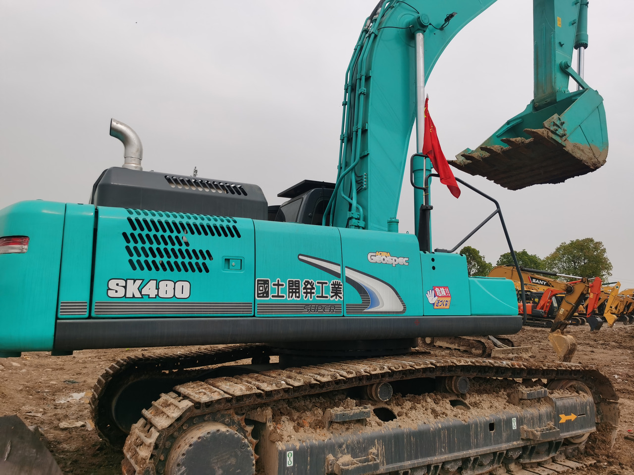 KOBELCO SK 480LC-8 - Escavadora de rastos: foto 2 KOBELCO SK 480LC-8 - Escavadora de rastos: foto 2