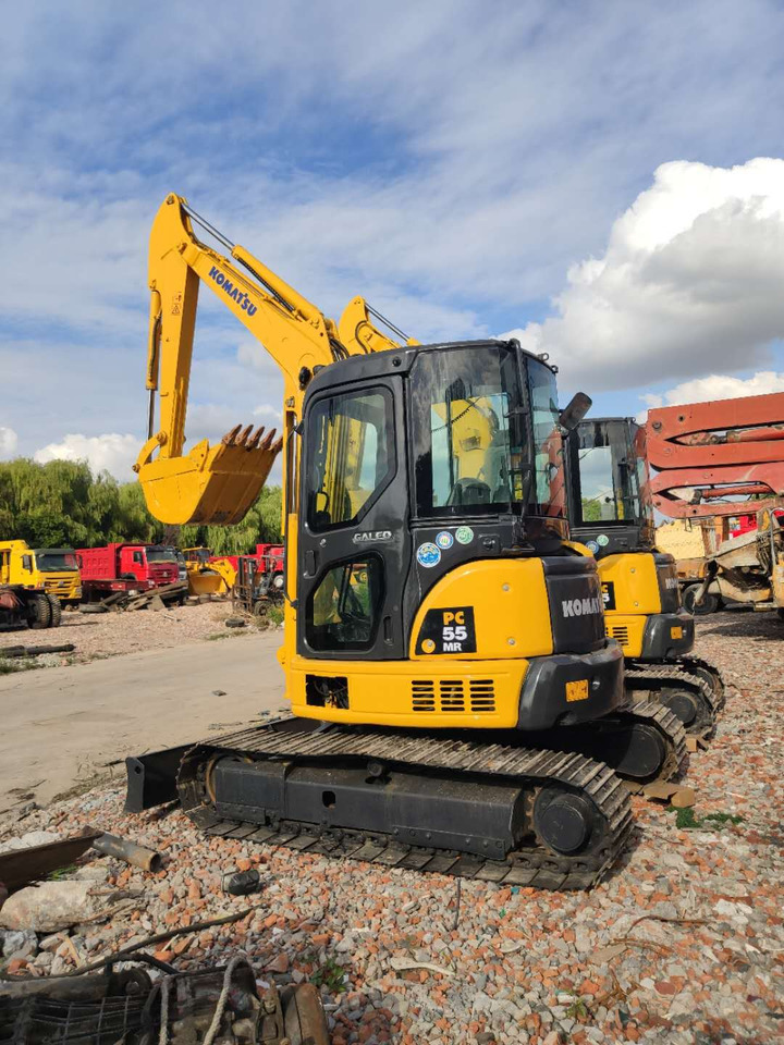 KOMATSU Mini excavator Pc55 - Mini escavadeira: foto 1 KOMATSU Mini excavator Pc55 - Mini escavadeira: foto 1