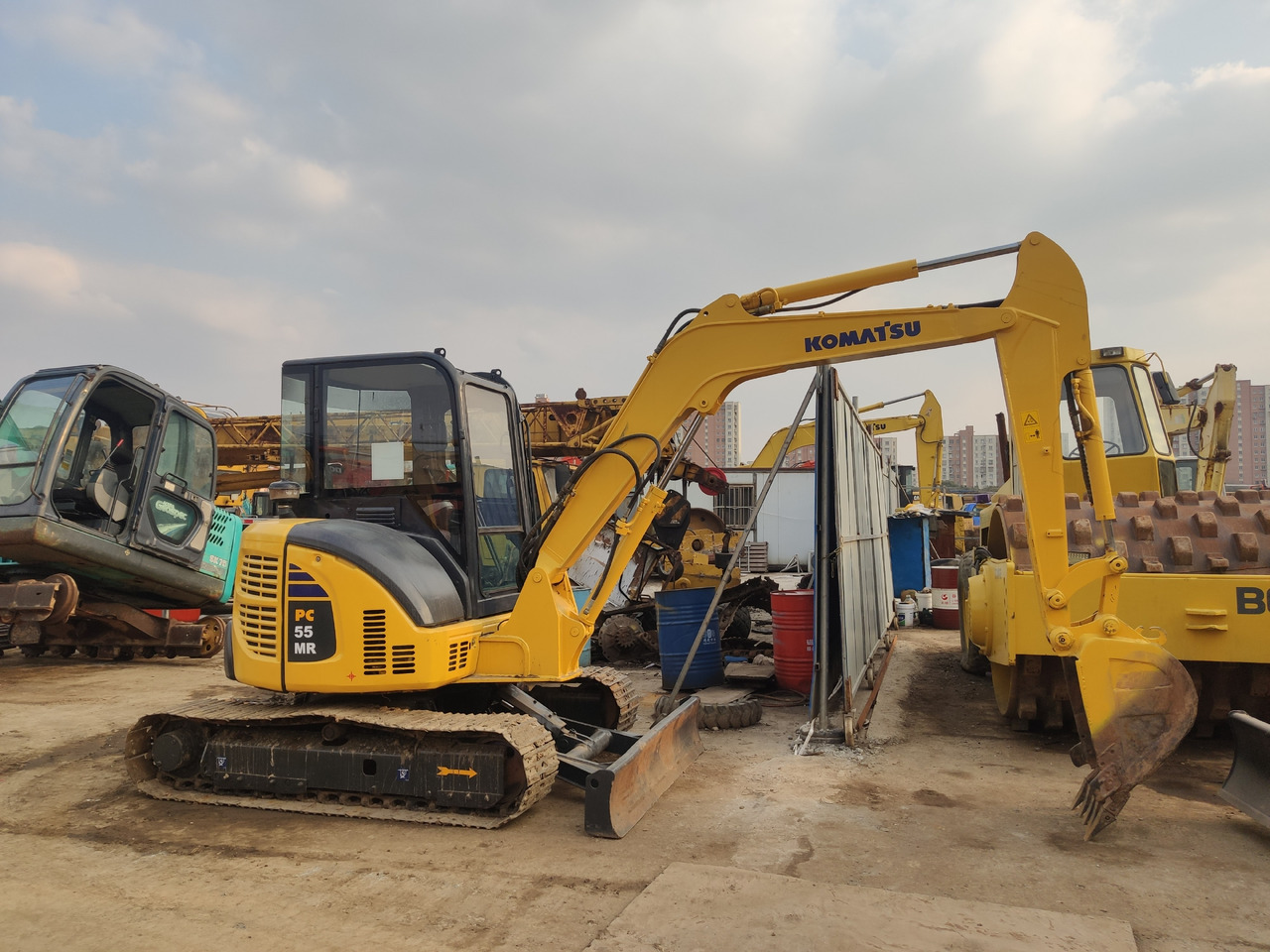 KOMATSU Mini excavator Pc55 - Mini escavadeira: foto 5 KOMATSU Mini excavator Pc55 - Mini escavadeira: foto 5