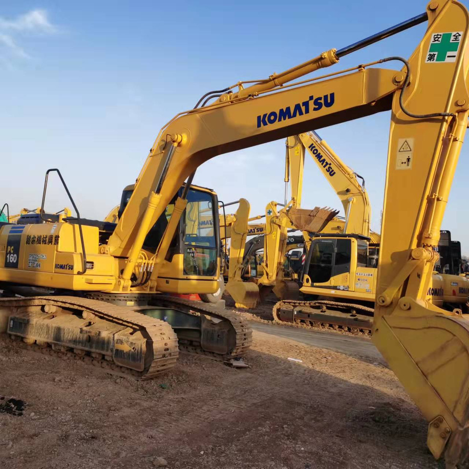 KOMATSU PC160-7 - Escavadora de rastos: foto 1 KOMATSU PC160-7 - Escavadora de rastos: foto 1