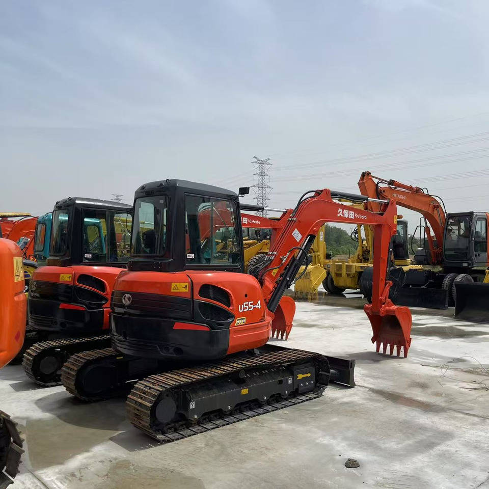KUBOTA Mini Excavator U55 - Mini escavadeira: foto 4 KUBOTA Mini Excavator U55 - Mini escavadeira: foto 4