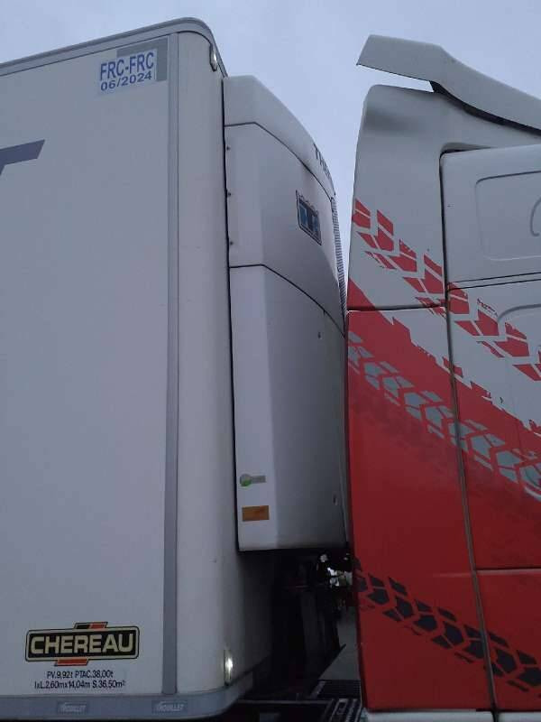 Semi-remorque 3 Essieux FRIGO 38 TONNES HAYON CAISSE CHEREAU GROUPE THERMOKING SLXI SPECTRUM - Semireboque frigorífico: foto 4 Semi-remorque 3 Essieux FRIGO 38 TONNES HAYON CAISSE CHEREAU GROUPE THERMOKING SLXI SPECTRUM - Semireboque frigorífico: foto 4
