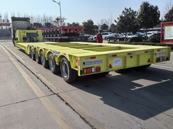 TITAN 120 ton detachable lowbed trailer for sale in Nigeria - Semireboque: foto 2 TITAN 120 ton detachable lowbed trailer for sale in Nigeria - Semireboque: foto 2
