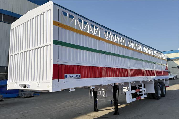 TITAN 2 Axle Fence Cargo Trailer with Bogie Suspension for Sale In Zimbabwe - Semireboque transporte de gado: foto 4 TITAN 2 Axle Fence Cargo Trailer with Bogie Suspension for Sale In Zimbabwe - Semireboque transporte de gado: foto 4