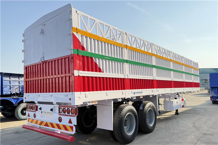 TITAN 2 Axle Fence Cargo Trailer with Bogie Suspension for Sale In Zimbabwe - Semireboque transporte de gado: foto 2 TITAN 2 Axle Fence Cargo Trailer with Bogie Suspension for Sale In Zimbabwe - Semireboque transporte de gado: foto 2