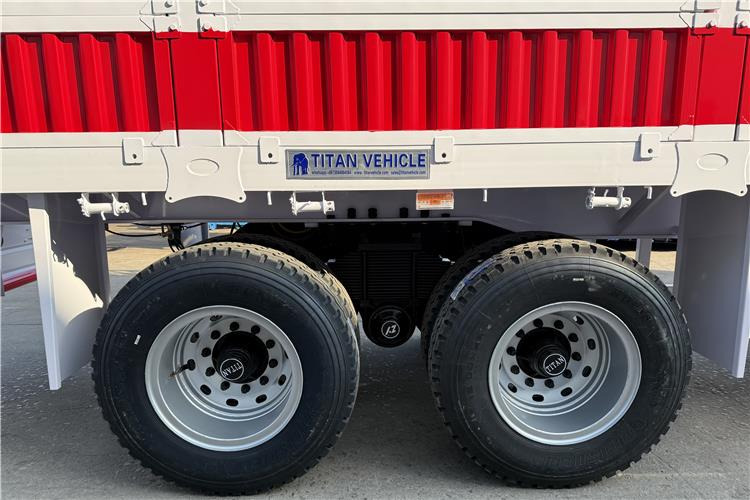 TITAN 2 Axle Fence Cargo Trailer with Bogie Suspension for Sale In Zimbabwe - Semireboque transporte de gado: foto 3 TITAN 2 Axle Fence Cargo Trailer with Bogie Suspension for Sale In Zimbabwe - Semireboque transporte de gado: foto 3