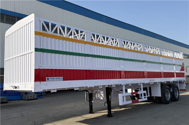 TITAN 2 Axle Fence Cargo Trailer with Bogie Suspension for Sale In Zimbabwe - Semireboque transporte de gado: foto 5 TITAN 2 Axle Fence Cargo Trailer with Bogie Suspension for Sale In Zimbabwe - Semireboque transporte de gado: foto 5
