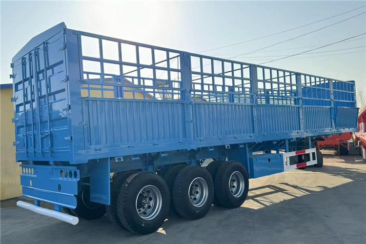 TITAN 3 Axle 60 Ton Cargo Semi Trailer for Sale In Sudan - Semireboque transporte de gado: foto 2 TITAN 3 Axle 60 Ton Cargo Semi Trailer for Sale In Sudan - Semireboque transporte de gado: foto 2