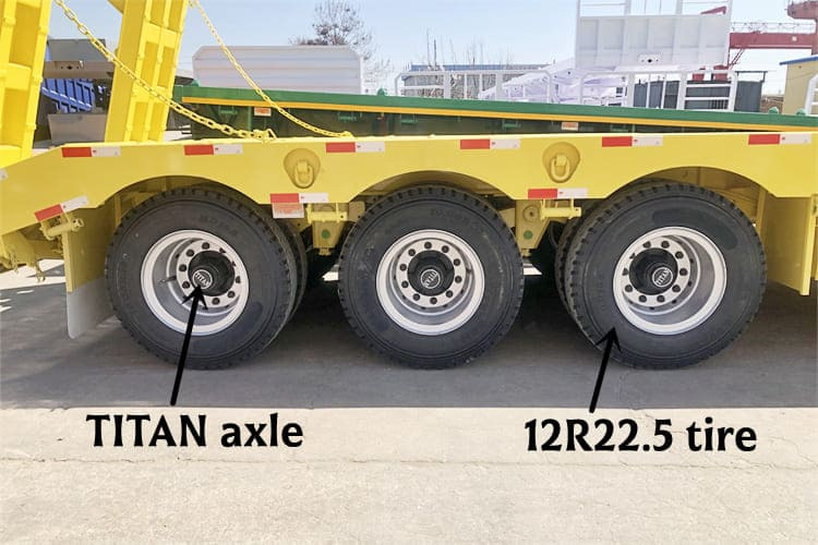 TITAN 3 Axle Low Bed Trailer Price for Sale in Kenya - Semireboque baixa: foto 4 TITAN 3 Axle Low Bed Trailer Price for Sale in Kenya - Semireboque baixa: foto 4