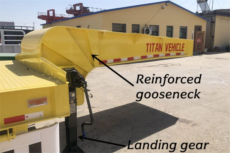 TITAN 3 Axle Low Bed Trailer Price for Sale in Kenya - Semireboque baixa: foto 5 TITAN 3 Axle Low Bed Trailer Price for Sale in Kenya - Semireboque baixa: foto 5