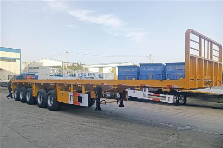 TITAN 4 Axle 13M Flatbed Trailer Price for Sale In Zimbabwe - Semi-reboque plataforma/ Caixa aberta: foto 1 TITAN 4 Axle 13M Flatbed Trailer Price for Sale In Zimbabwe - Semi-reboque plataforma/ Caixa aberta: foto 1