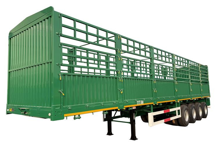 TITAN 4 Axle 80 Ton Livestock Semi Trailer for Sale In Sudan - Semireboque transporte de gado: foto 4 TITAN 4 Axle 80 Ton Livestock Semi Trailer for Sale In Sudan - Semireboque transporte de gado: foto 4