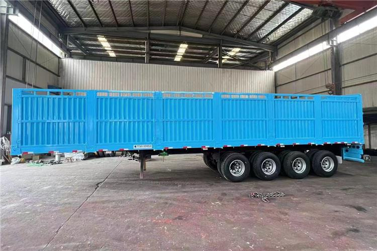 TITAN 4 Axle Fence Semi Truck Trailer for Sale price In Rwanda - Semireboque transporte de gado: foto 3 TITAN 4 Axle Fence Semi Truck Trailer for Sale price In Rwanda - Semireboque transporte de gado: foto 3