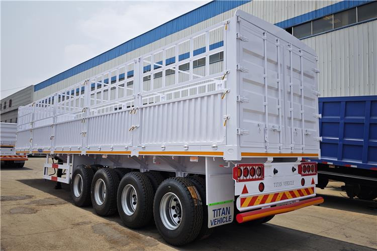 TITAN 4 Axle Livestock Truck Trailer for Sale In Guam - Semireboque transporte de gado: foto 2 TITAN 4 Axle Livestock Truck Trailer for Sale In Guam - Semireboque transporte de gado: foto 2