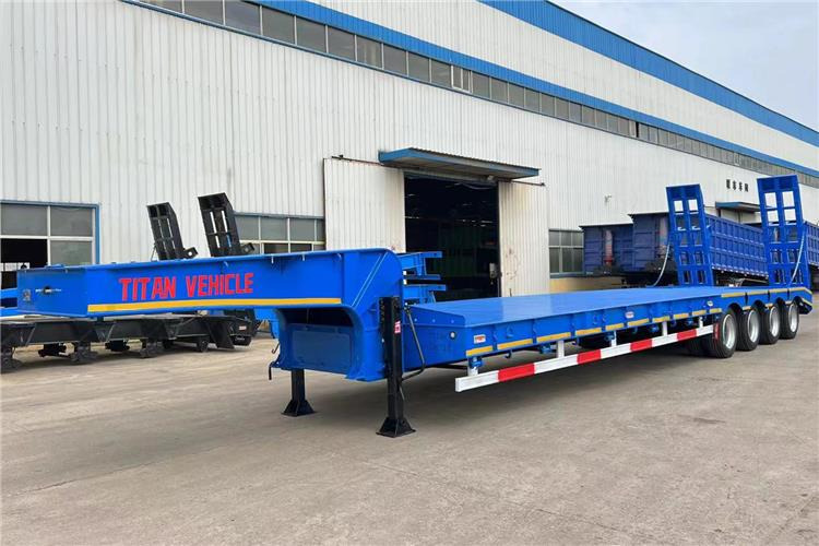 TITAN 4 Axle Low Bed Truck Trailer for Sale In Philippines - Semireboque baixa: foto 3 TITAN 4 Axle Low Bed Truck Trailer for Sale In Philippines - Semireboque baixa: foto 3