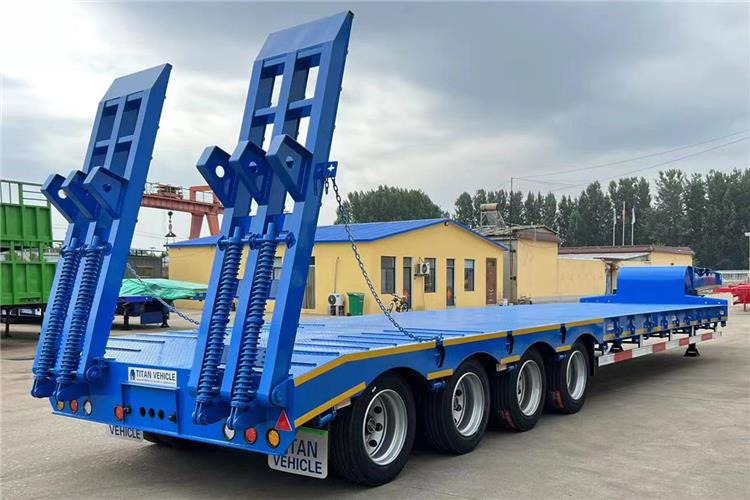 TITAN 4 Axle Low Bed Truck Trailer for Sale In Philippines - Semireboque baixa: foto 2 TITAN 4 Axle Low Bed Truck Trailer for Sale In Philippines - Semireboque baixa: foto 2
