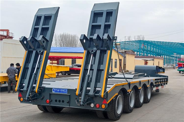 TITAN 4 Axle Low Loader Trailer for Sale In Jamaica - Semireboque baixa: foto 3 TITAN 4 Axle Low Loader Trailer for Sale In Jamaica - Semireboque baixa: foto 3