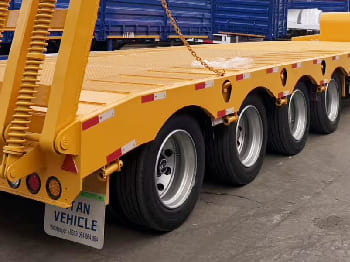 TITAN 4 Axle Low Loader Trailer for Sale in Mali - Semireboque baixa: foto 4 TITAN 4 Axle Low Loader Trailer for Sale in Mali - Semireboque baixa: foto 4