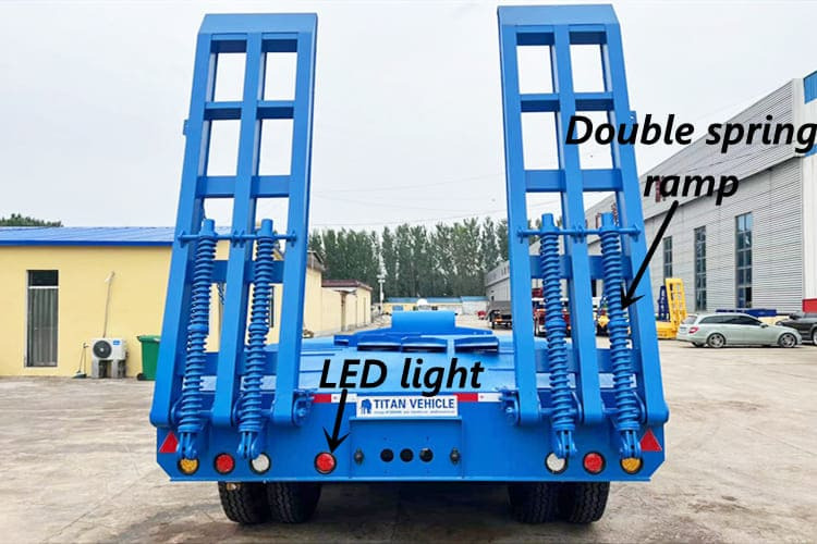 TITAN 60 Tons Lowbed Trailer for Sale in Malawi - Semireboque baixa: foto 4 TITAN 60 Tons Lowbed Trailer for Sale in Malawi - Semireboque baixa: foto 4