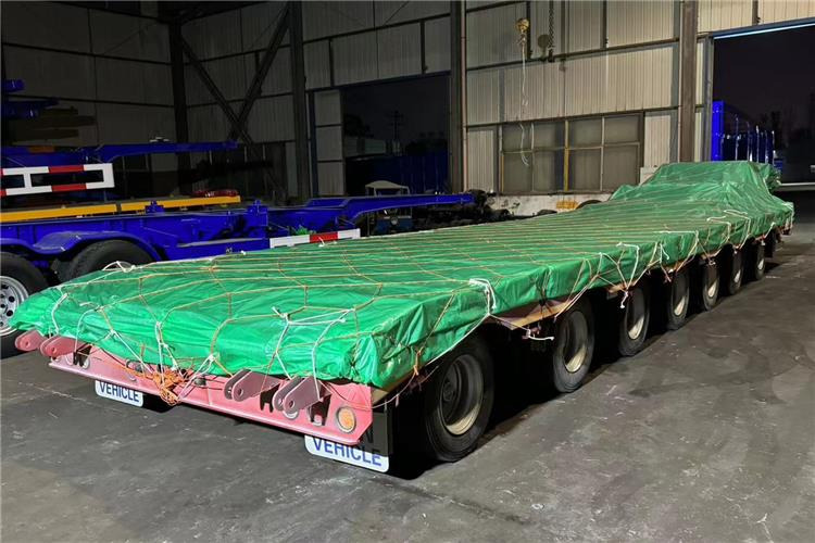 Semireboque baixa nuevo TITAN 7 Axle 120 Ton Lowbed Trailer for Sale In Saudi Arabia: foto 5